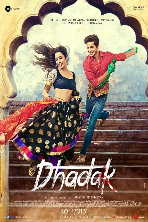 Dhadak (2018) Hindi Full Movie 480p | 720p | 1080p