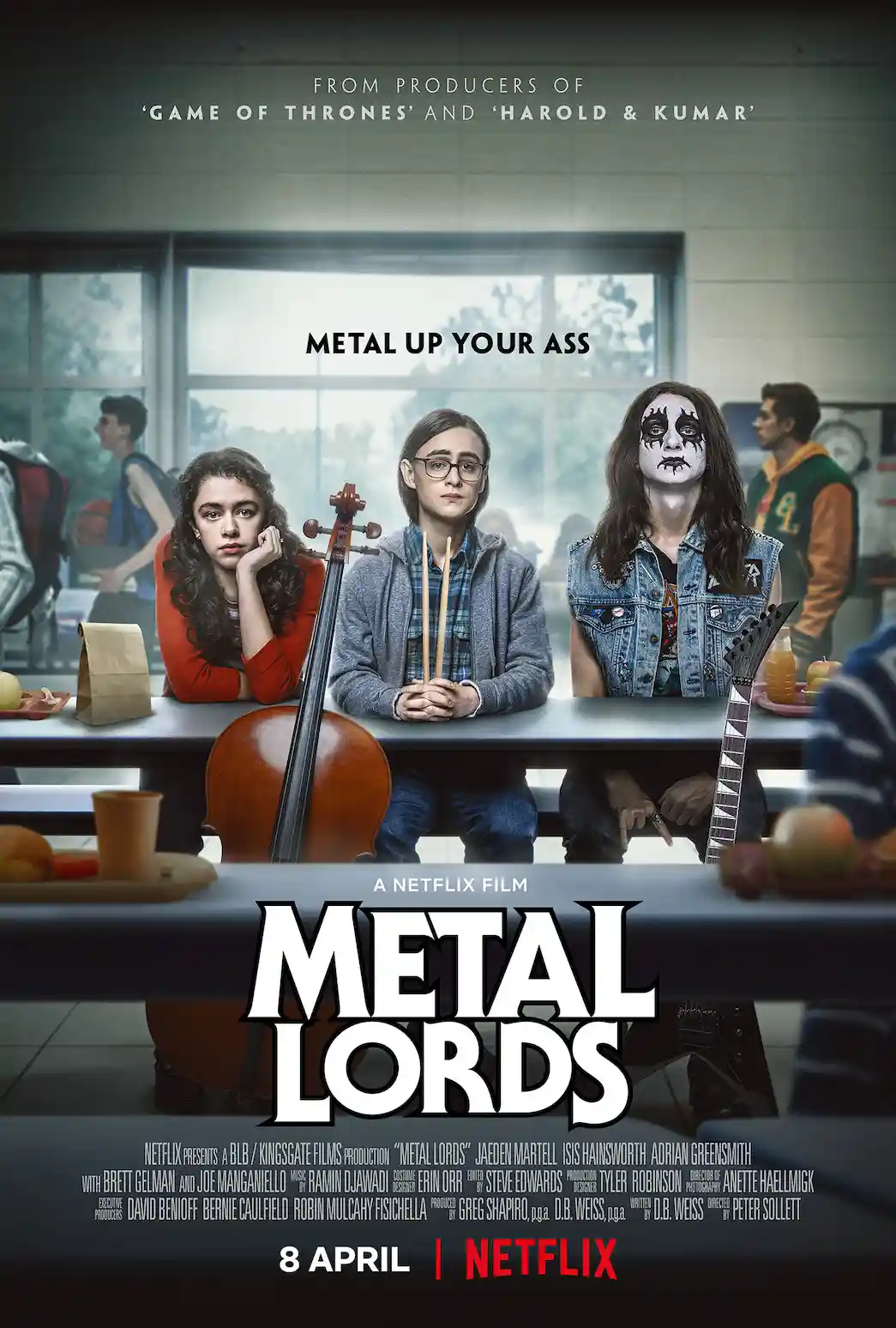Metal Lords – Netflix Original (2022) Dual Audio {Hindi-English} 480p | 720p | 1080p