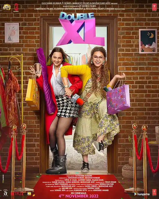 Double XL (2022) HDCAMRip Hindi Full Movie 480p [400MB] | 720p [1GB] | 1080p [2GB]