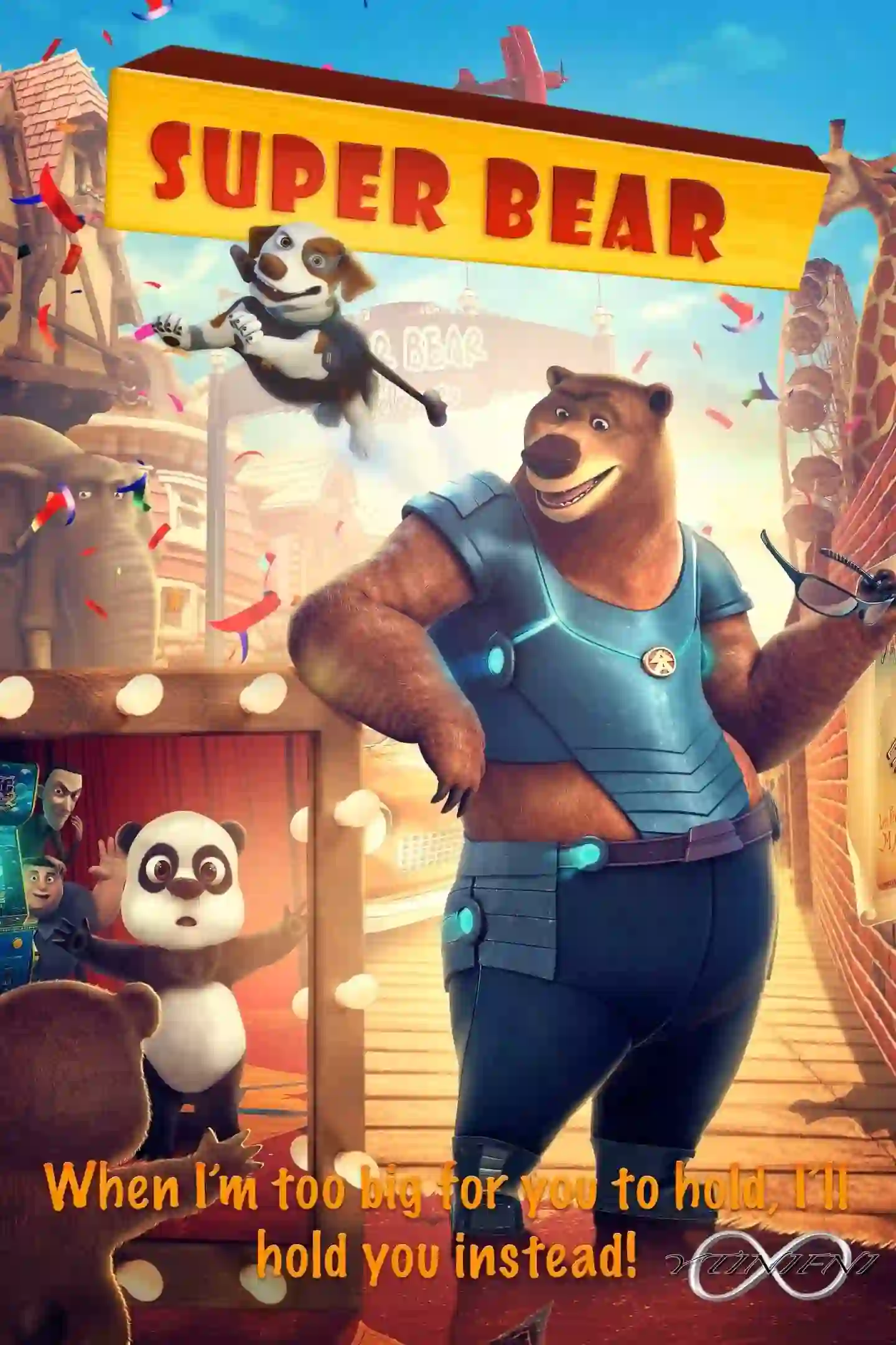Super Bear (2019) Dual Audio {Hindi-English} 480p [250MB] | 720p [900MB] | 1080p [2.4GB]