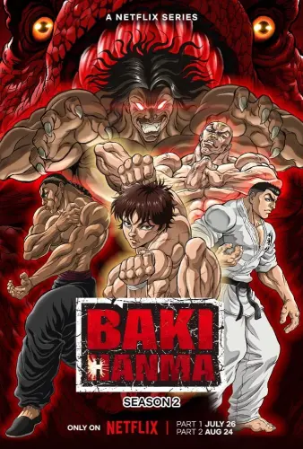 Anime Series – Baki Hanma (2023) Season 2 Netflix Original Multi Audio {Hindi-English-Japanese} 480p | 720p | 1080p WEB-DL