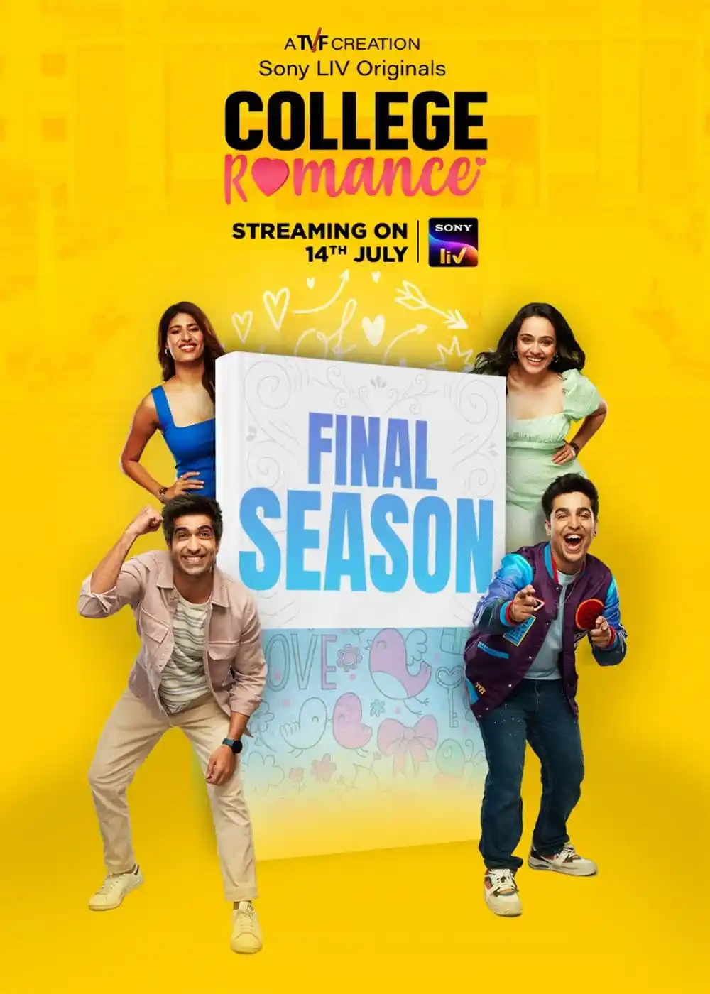 Download College Romance (Season 1 – 4) Hindi SonyLIV Complete Web Series 480p | 720p | 1080p WEB-DL