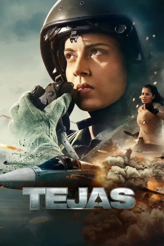 Download Tejas (2023) Hindi DD5.1 ZEE5 Full Movie WEB-DL 480p [350MB] | 720p [950MB] | 1080p [2.1GB]