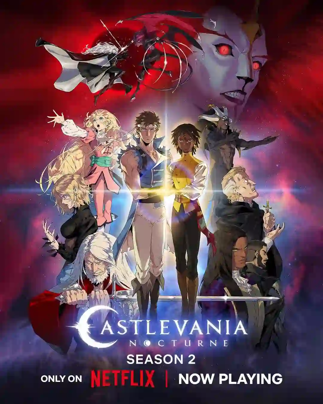 Download Castlevania: Nocturne – Netflix Original (Season 1 – 2) Multi-Audio {Hindi-English-Japanese} 480p | 720p | 1080p WEB-DL